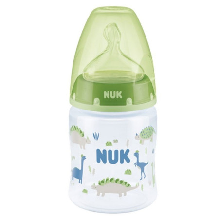 NUK Butelka First Choice+ silikon 0-6m 150ml green