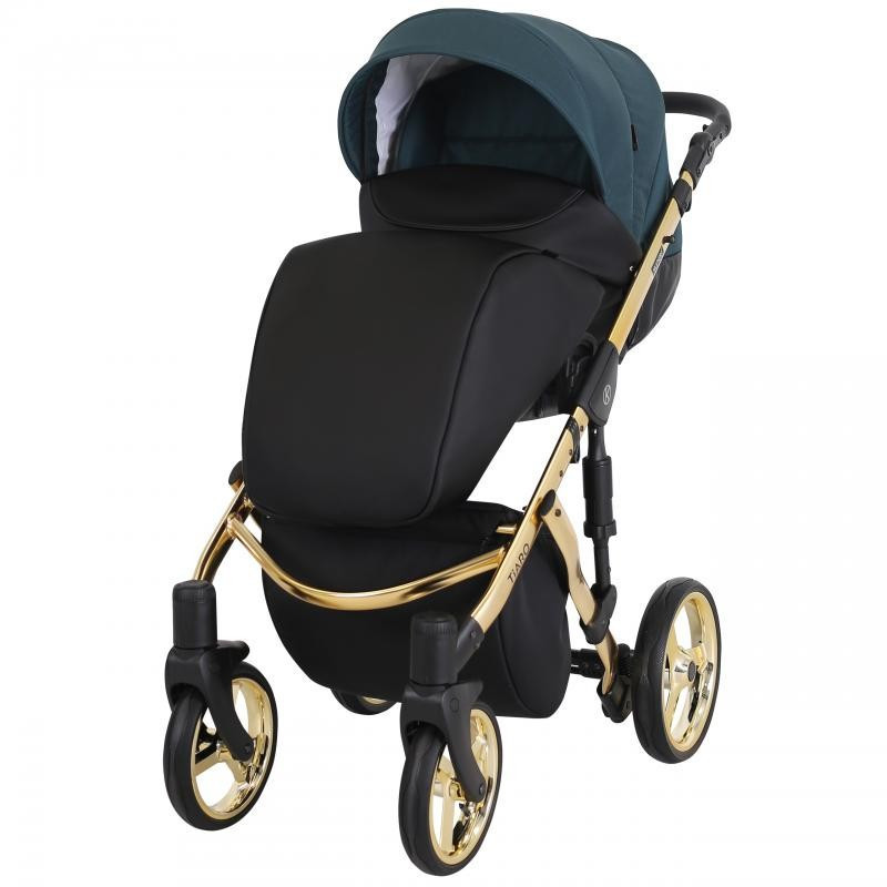 Wózek dla dziecka Kunert Tiaro Premium złoty stelaż