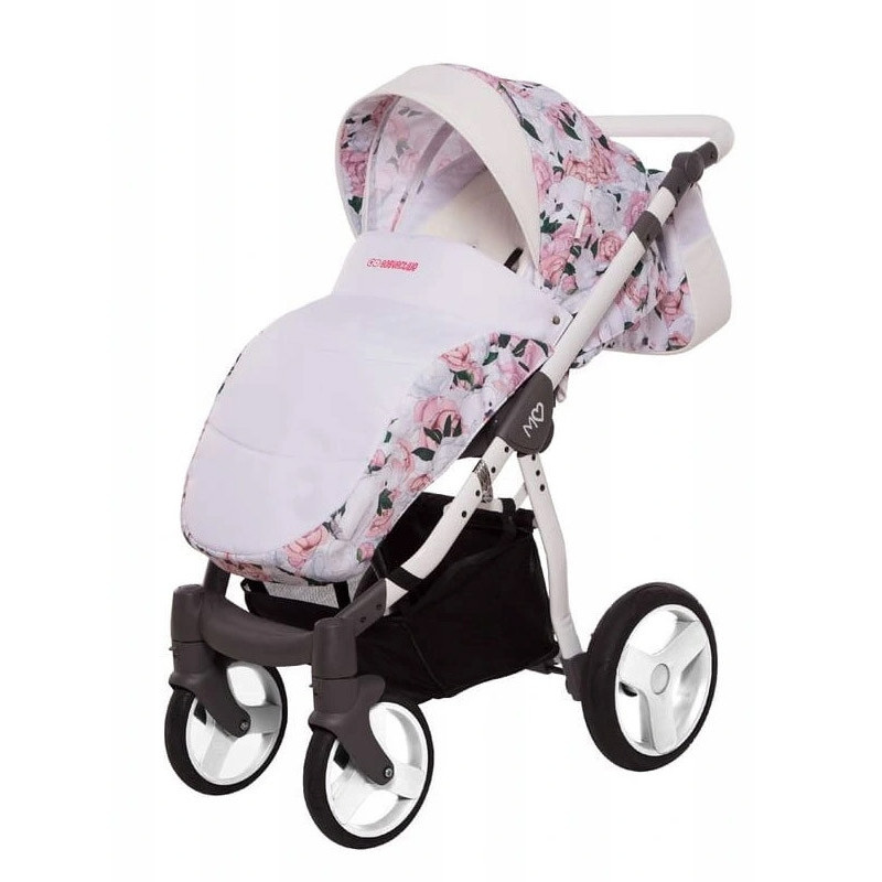 Wózek Babyactive Mommy 2w1 z opcją 3w1 flamingo