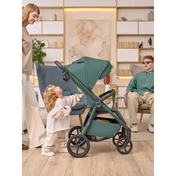 Carrello Bravo Lite 2026 wózek spacerowy Deluxe 2026 Country Green
